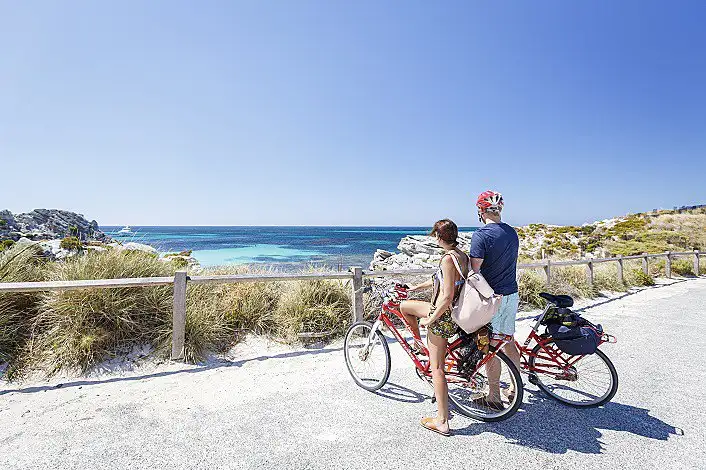 Rottnest Island Bike Hire and Ferry Package - Departing Fremantle or Perth