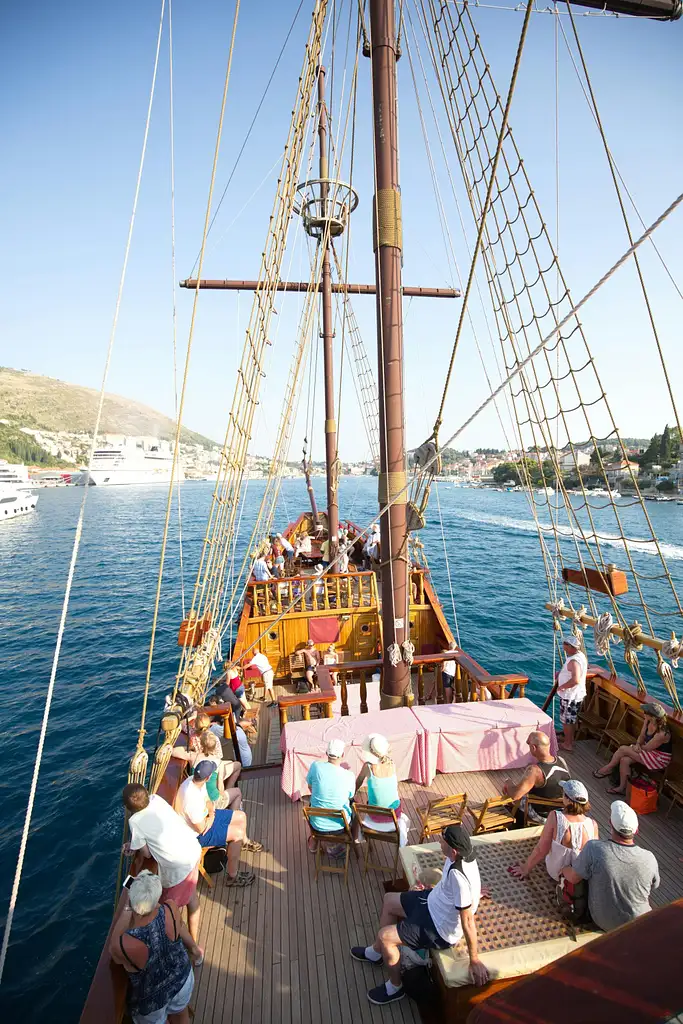 Carrack Ship Elafiti Islands Cruise