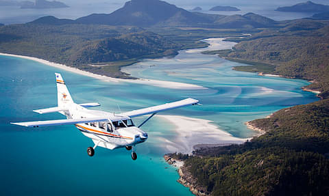 Whitsundays Heart Reef Scenic Flight from Airlie Beach