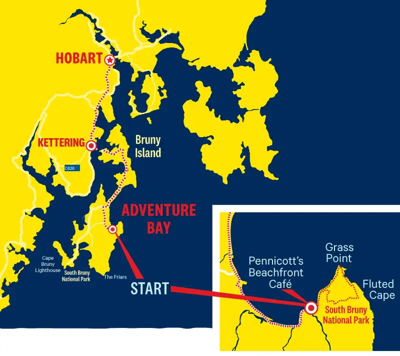 Fluted Cape Walk | From Hobart