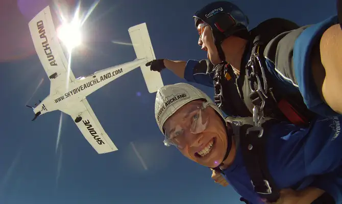 Auckland Skydive deal - 13,000ft Tandem Skydive