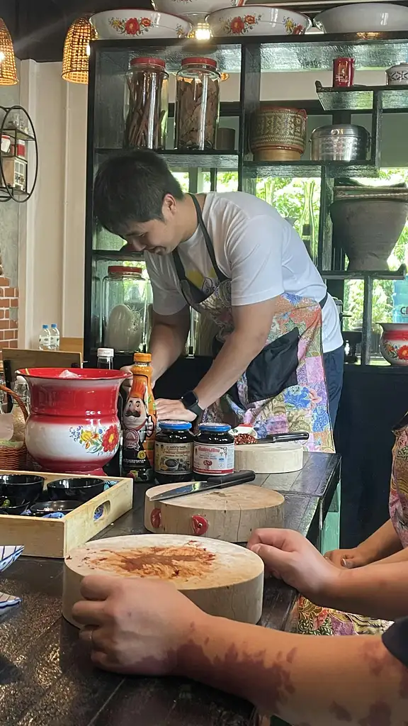 Silom Thai Cooking Class with Market Tour