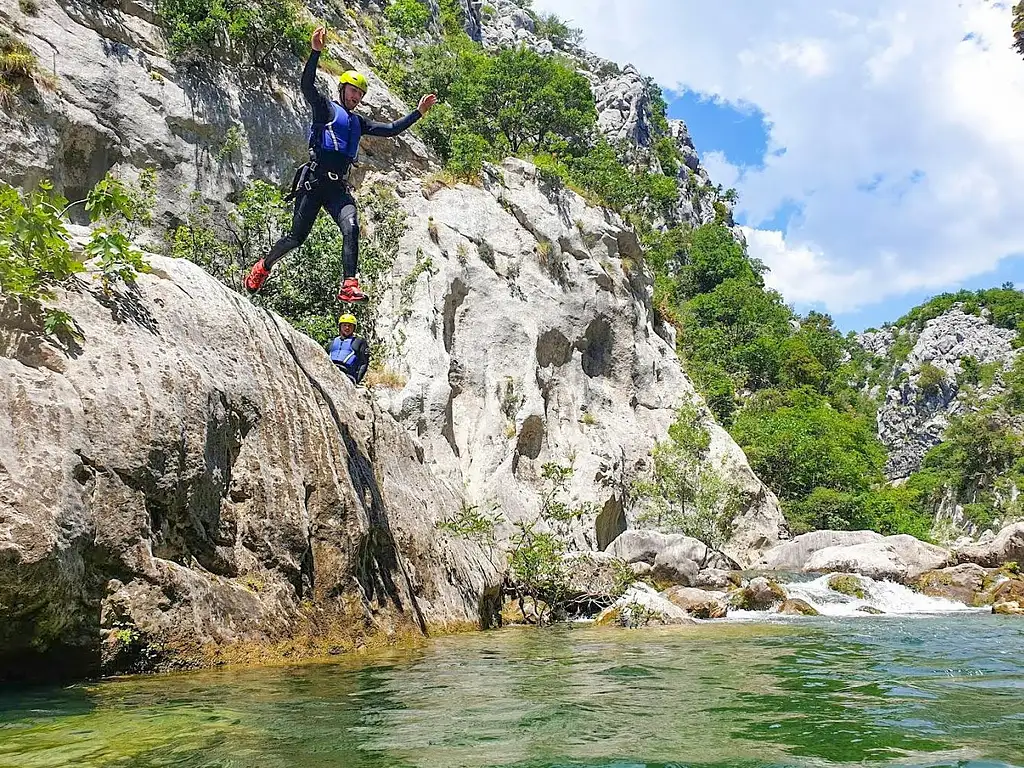 Cetina River Extreme Canyoning Adventure