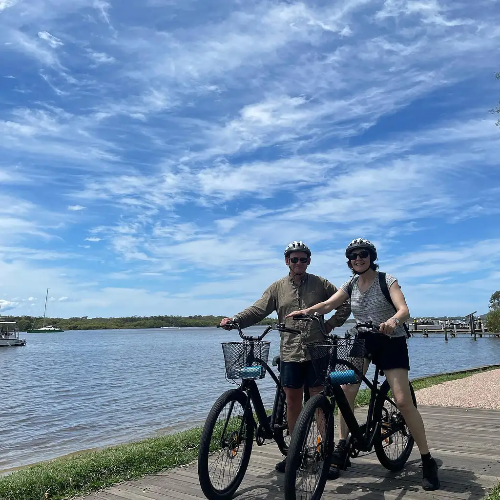 E-Bike Step Thru Cruiser Bike Hire