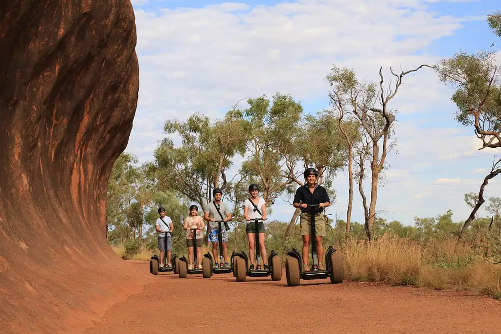 Quarter Uluru Segway & Sunset Tour