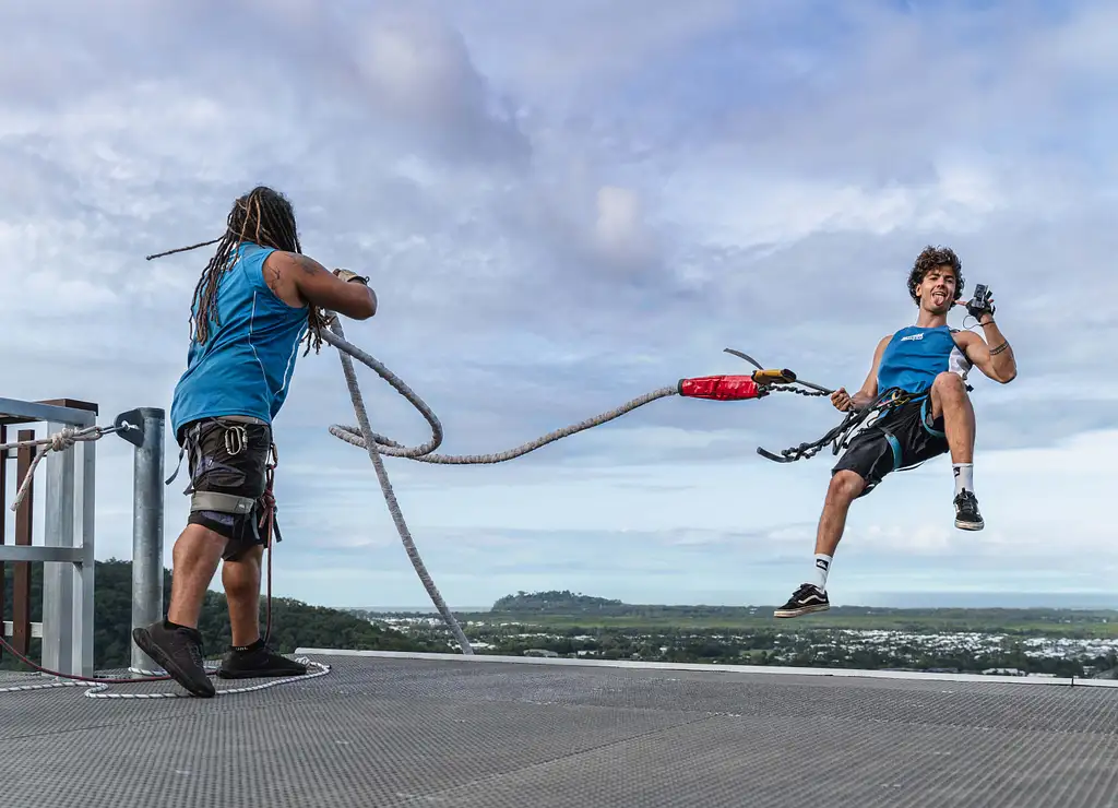 Bungy Roof Jump Combo | Skypark Cairns