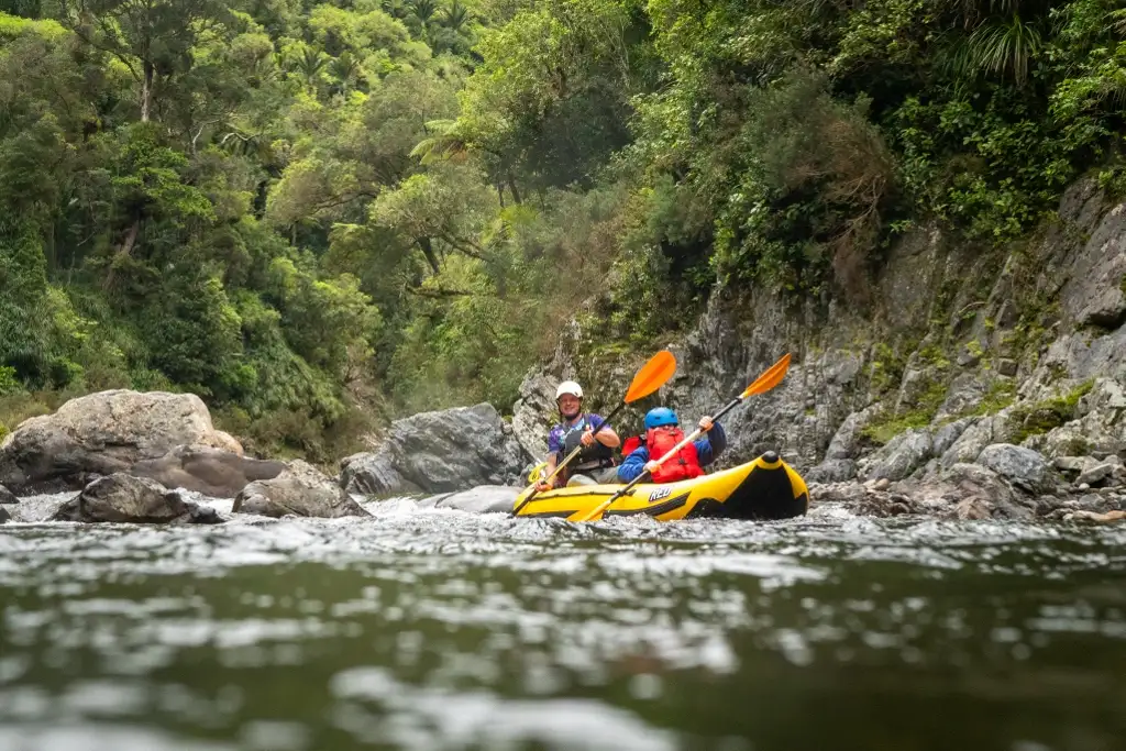 Te Awa Kairangi/Hutt River River Grade 3 Wilderness Rafting