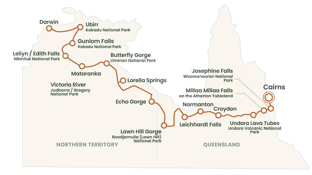 11 Day Cairns to Darwin - Small Group Camping Tour