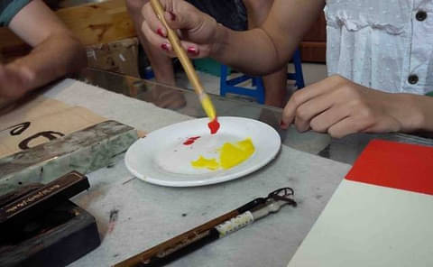watercolor painting class vietnam tours