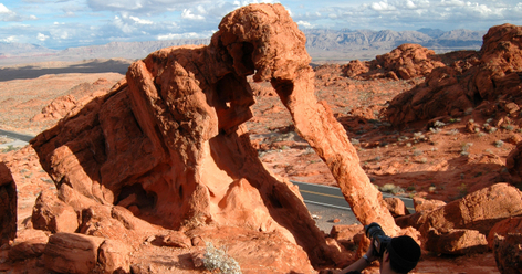 Valley of Fire plus the Lost City Museum Tour from Las Vegas