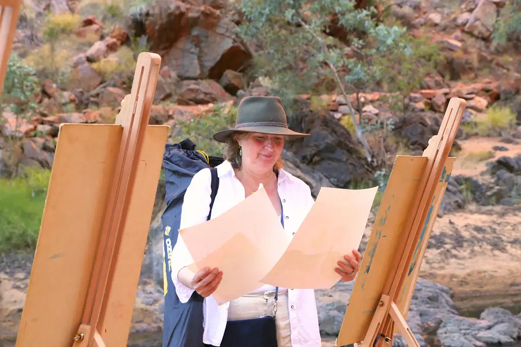 Simpsons Gap Sunset Tour | Watercolour Painting Class