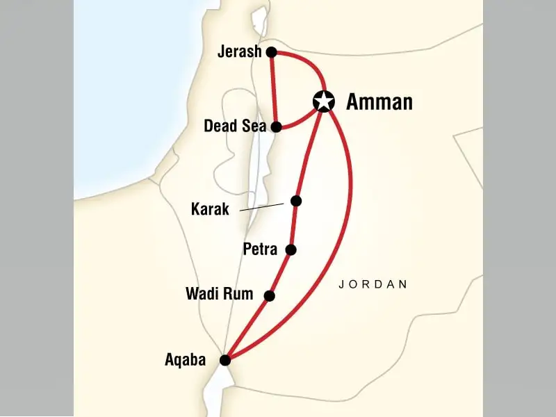 8 Day Highlights of Jordan Tour