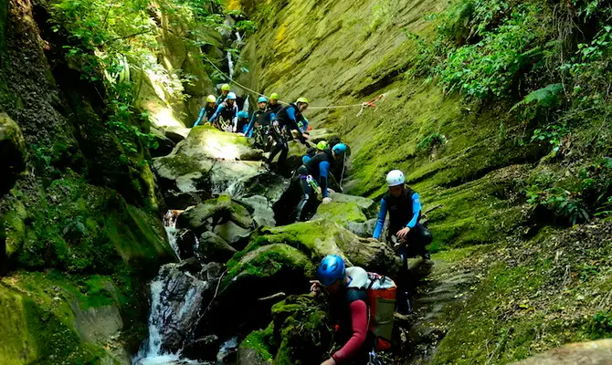 Gibbston Valley Canyoning - Half Day Self-drive Tour