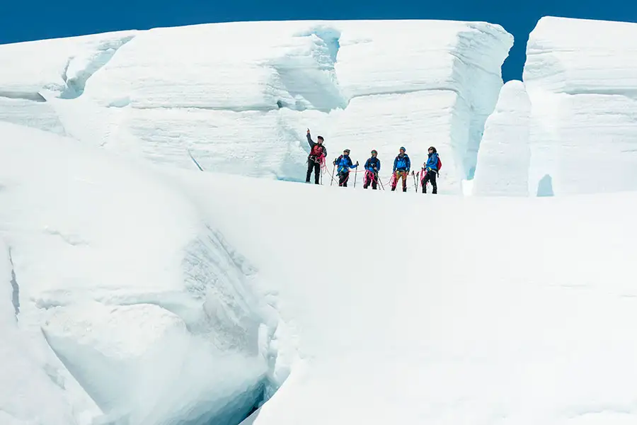 Top Of The Tasman Glacier Hike
