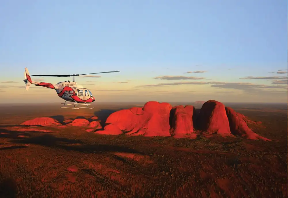 Uluru & Kata Tjuta Scenic Extended Helicopter Flight