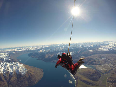 NZONE Skydive - Freefall View to Queenstown.JPG