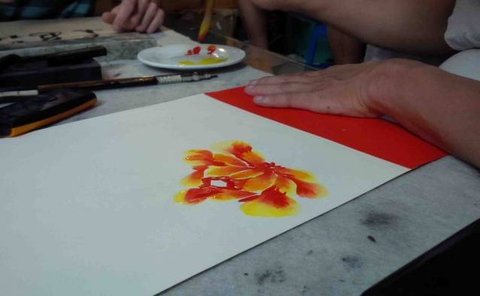painting watercolor hanoi voucher