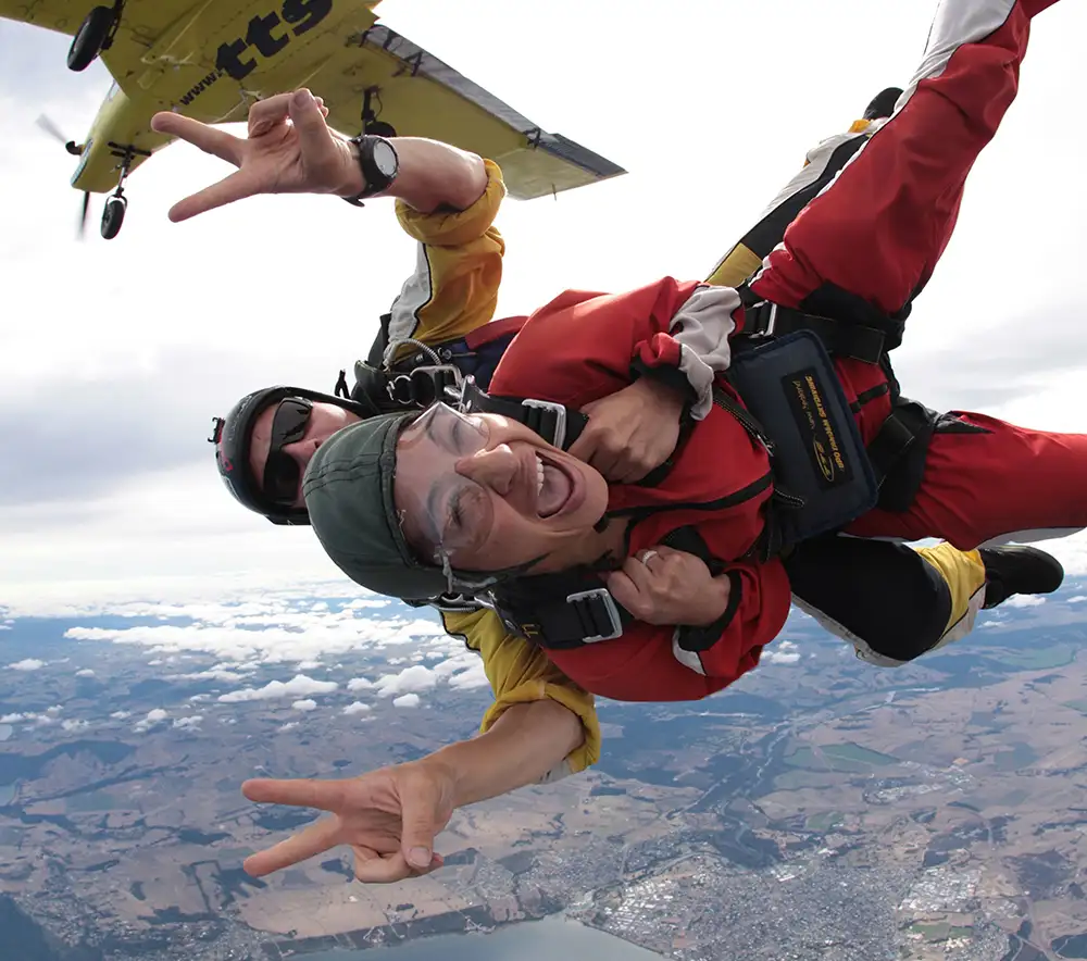 Taupo Tandem Skydiving - 12,000 or 15,000 Ft