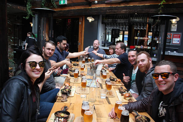 craft beer and food pairing tour newcastle