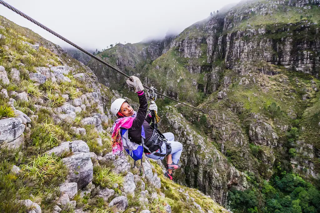Zipline Canopy Tour In Cape Town