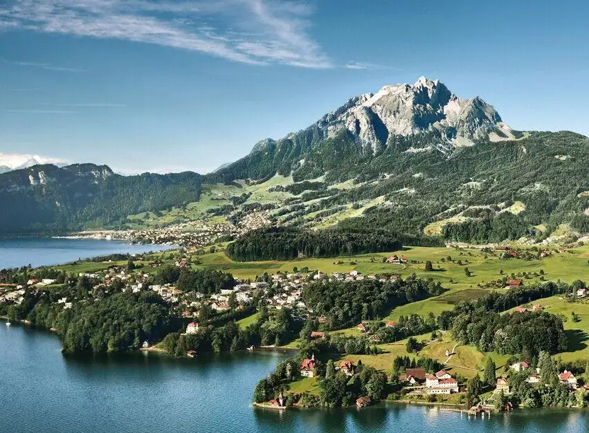 Pilatus Half-day Golden Round Trip from Lucerne in Summer
