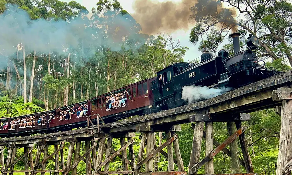 Puffing Billy Steam Train Tour | From Melbourne
