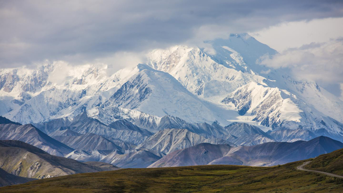 USA Alaska Denali National Park Mountain