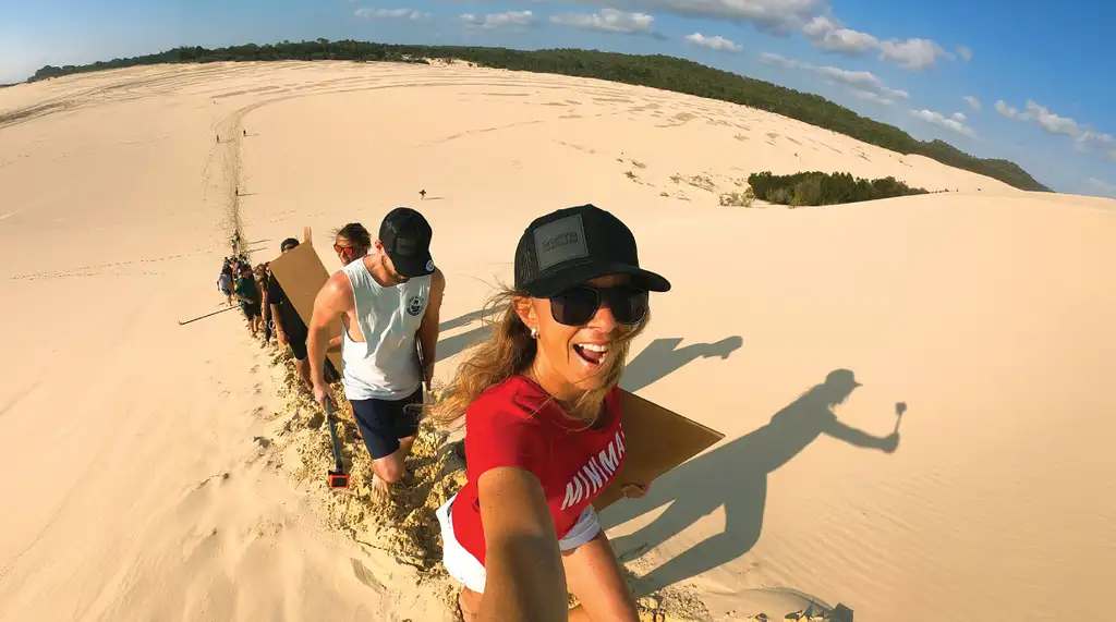 Desert Safari Day Cruise with option to upgrade to Dolphin Feeding | Moreton Island