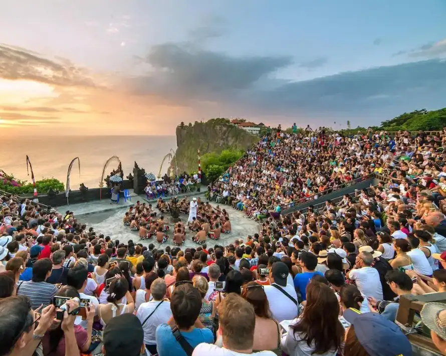 Hidden Beach, Uluwatu Temple, and Kecak Dance | Semi-private Tour (Min 2 people)