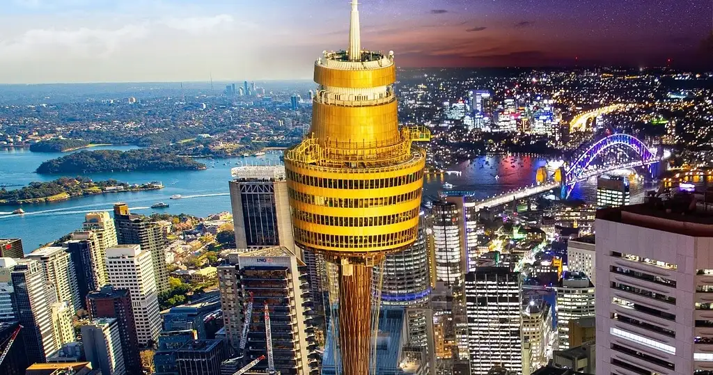 Sydney Night Tour with Sydney Tower Sunset