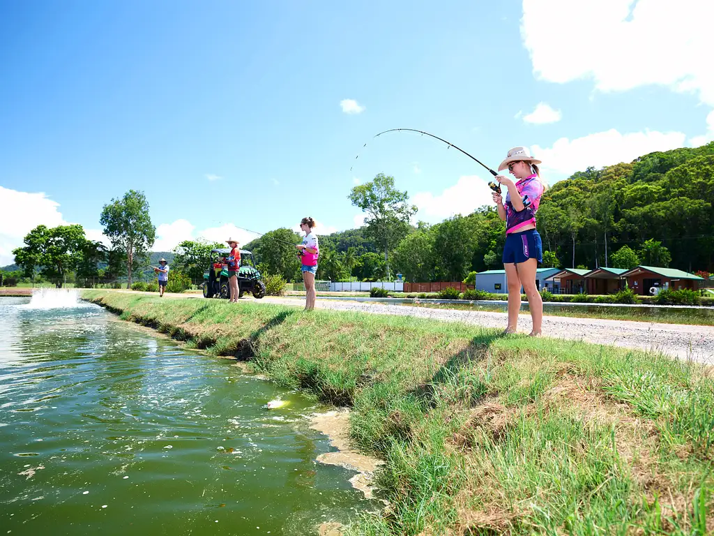 Hook-A-Barra Tour with Lunch & Port Douglas Transfers