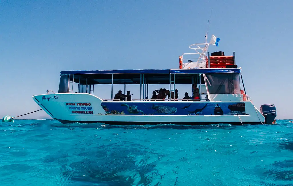 Coral Bay Glass Bottom Boat Tour