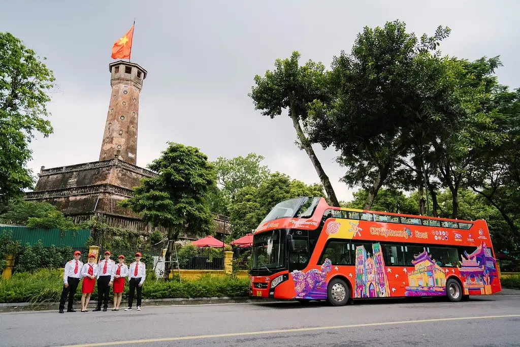 City Sightseeing Hop-on Hop-off Bus Tour of Hanoi | 24-hour Bus Pass