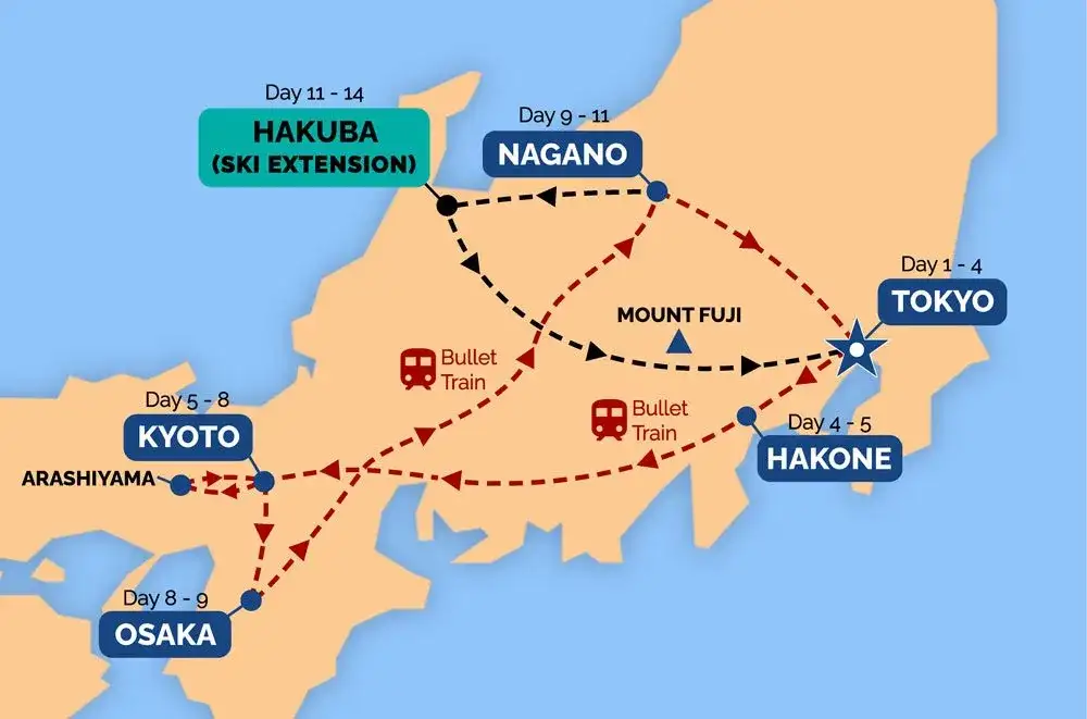 11 Day Japan Winter Classic - Tokyo to Tokyo | One Life Adventure Tours