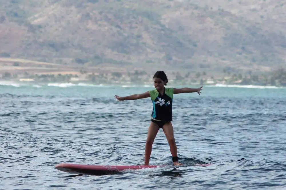 Beginner Surf Lesson North Shore