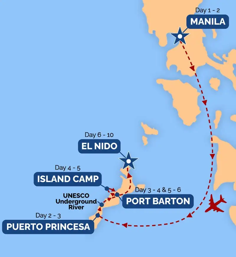 10 Day Philippines West Classic Manila to El Nido | One Life Adventures