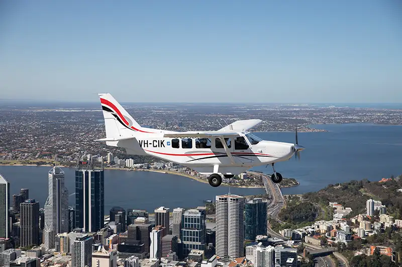 Sunset Scenic Flight ex Jandakot Airport - City and Coastline Sights