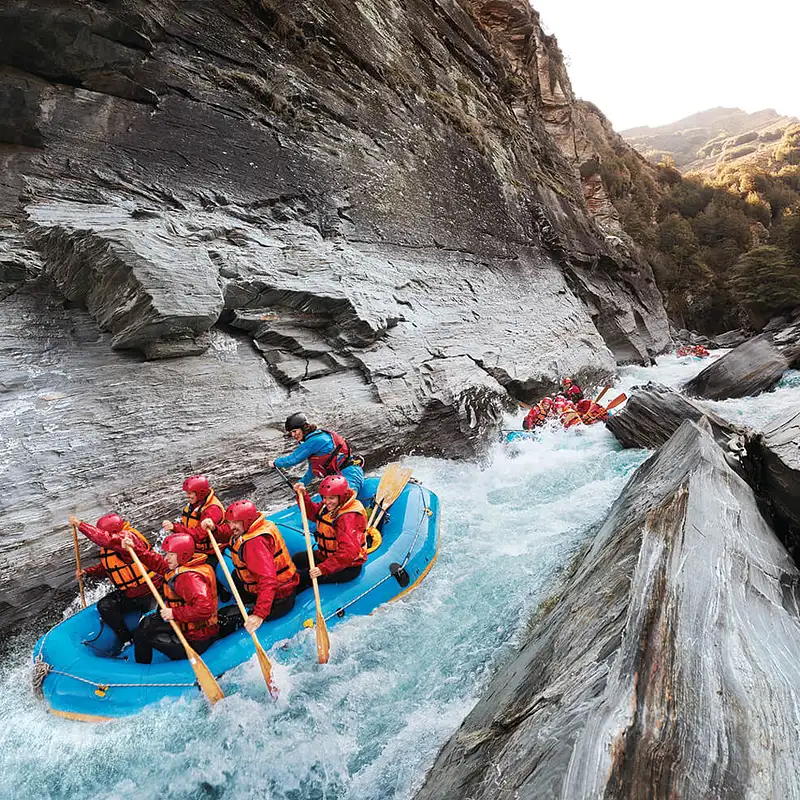 Queenstown Rafting Shotover River Discount Backpacker Deals