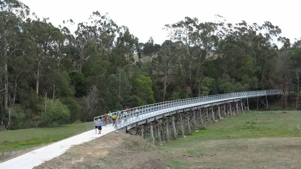3 Day Self Guided Cycling Tour of the Great Southern Rail Trail from Leongatha
