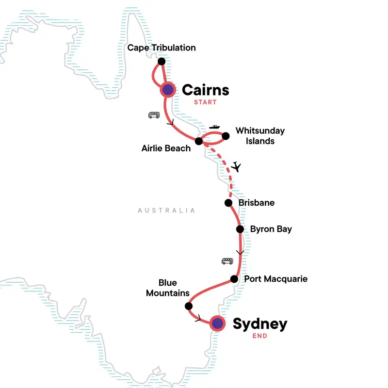 14 Day Best of Australia Tour: Cairns to Sydney | G Adventures