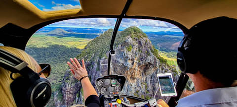 Glasshouse Mountains Helicopter Tour
