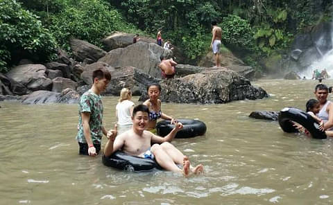 cambodia waterfall activity