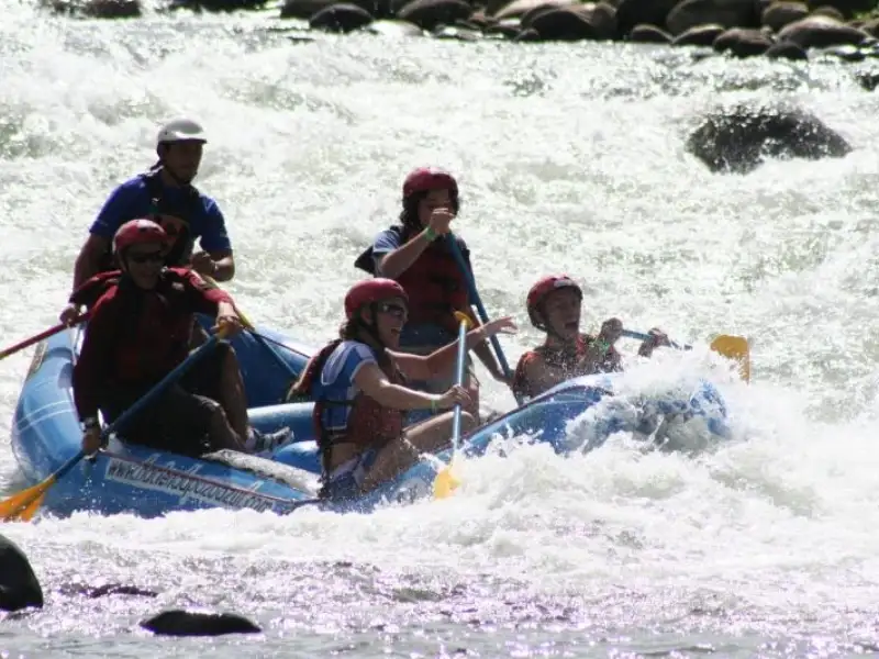 Sarapiqui White Water Rafting + Canopy from San José