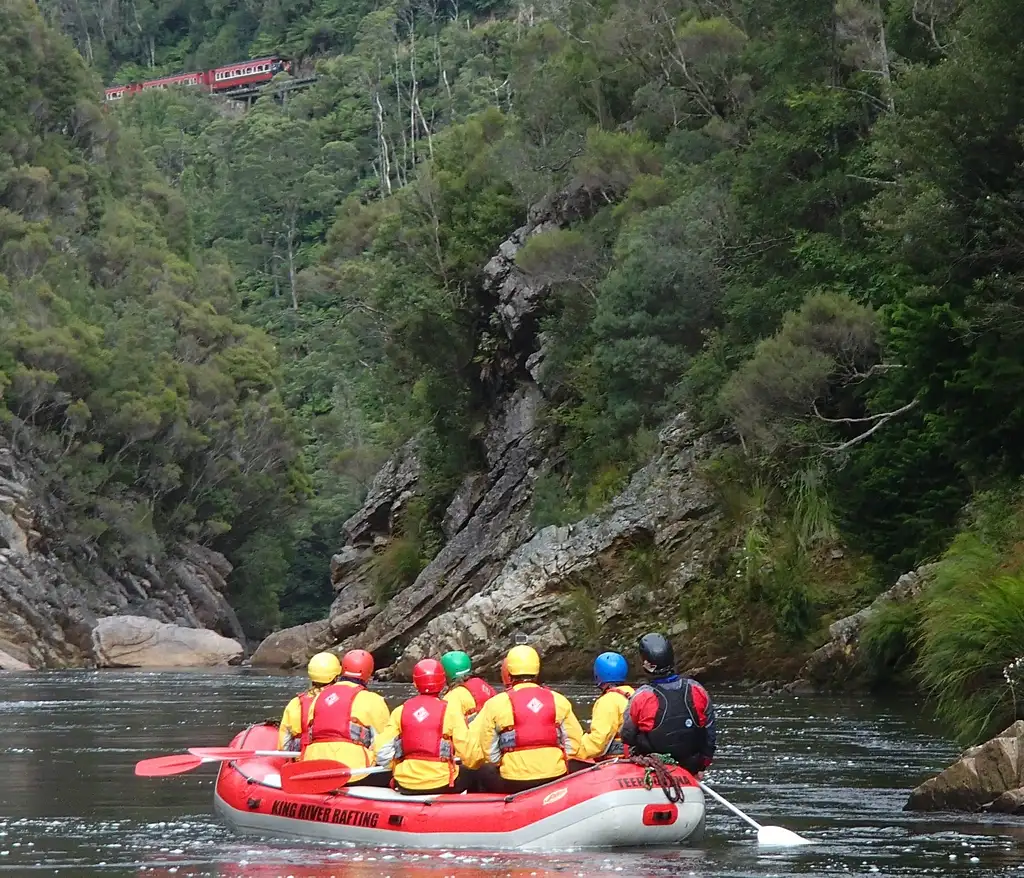 King River Gorge Raft and Steam Experience