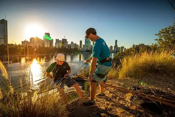 Brisbane abseiling Kangaroo Point