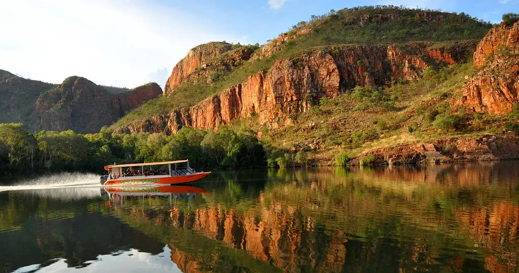 Ord River Explorer with Sunset