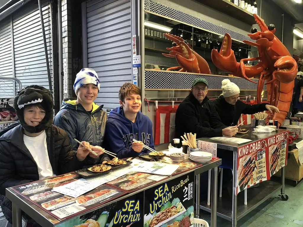 Tsukiji Outer Market Seafood Breakfast Tour
