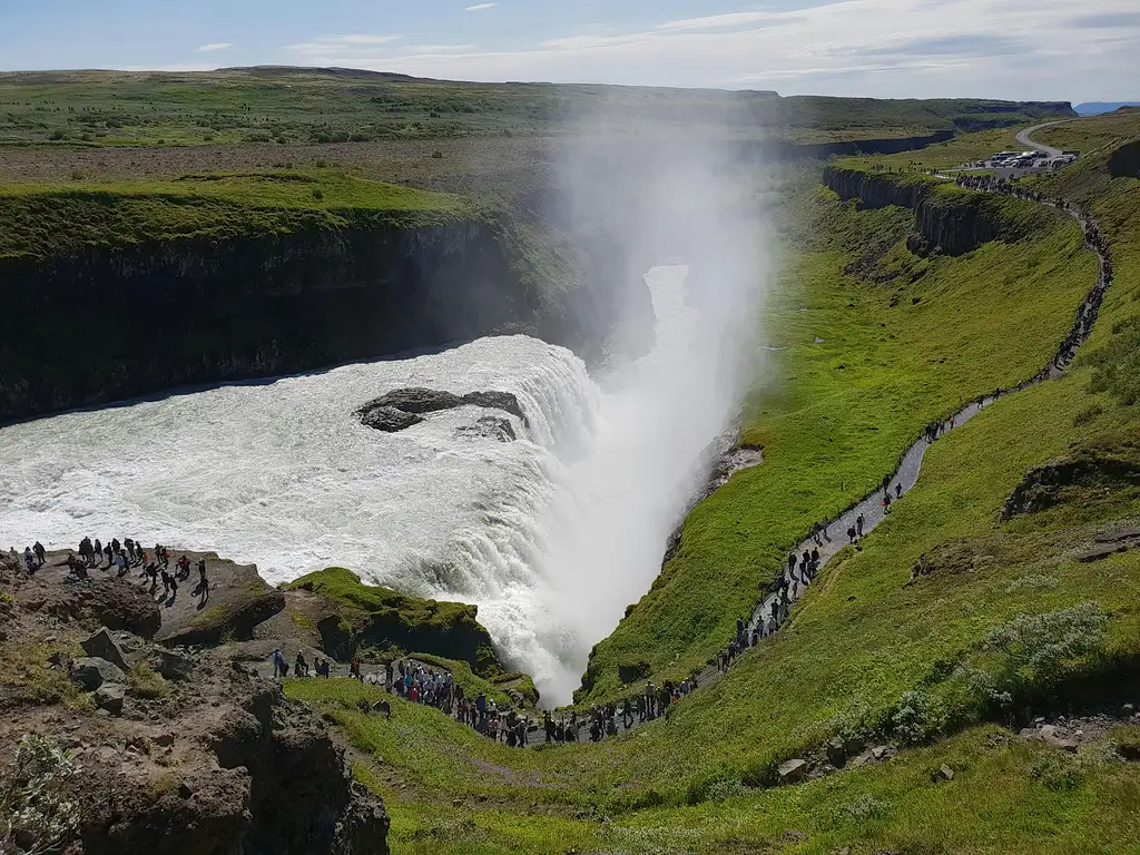 Golden Circle and Blue Lagoon Admission Tickets with Kerid Volcanic Crater