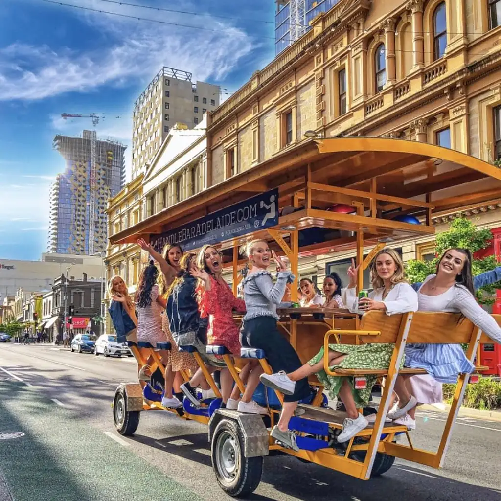 Adelaide Pedal Bus Brunch Tour