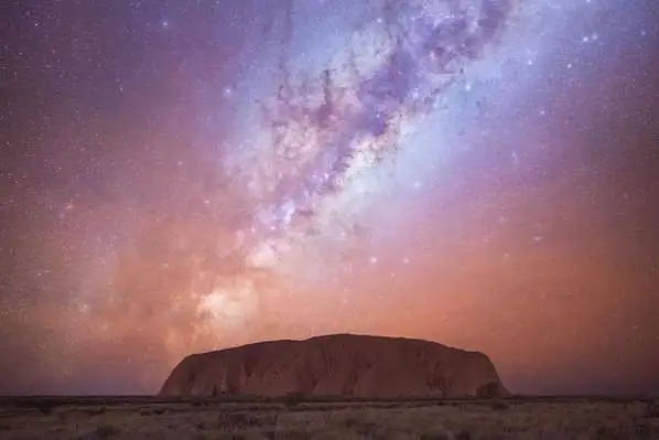 stargazing Uluru
